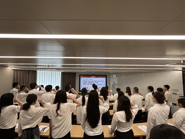 誠信為基，專業(yè)為本—四川中砝開展誠信宣誓活動(dòng)